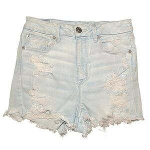 American Eagle Distressed Jean Shorts